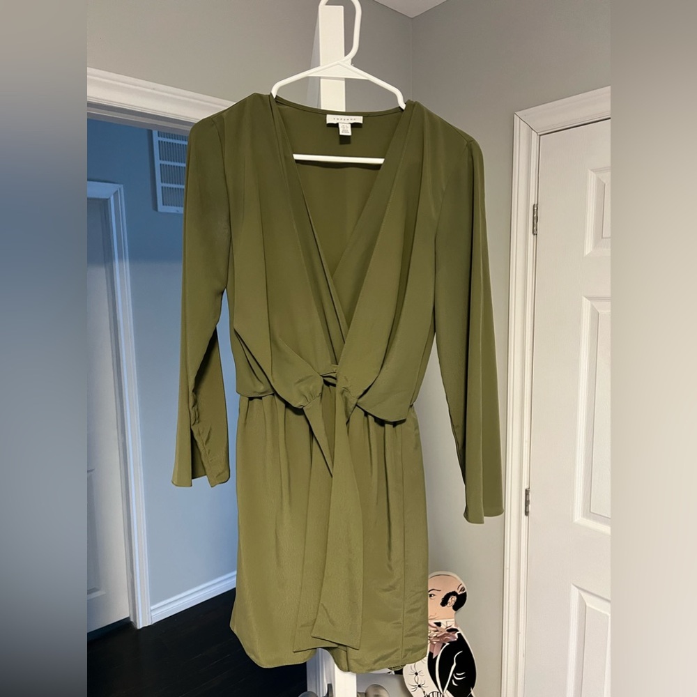 TOPSHOP tie dress